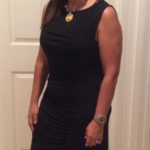 Black cocktail dress.